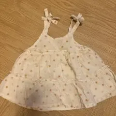 petit main フラワープリント ワンピース 70 週末値下げ♩