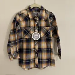 ✨JOYCRUS チェック柄 長袖シャツ 110cm✨