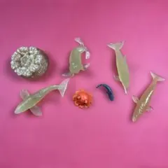 海洋生物フィギュアセット 7体