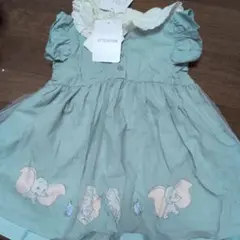 ディズニー　ダンボ　ワンピース　半袖