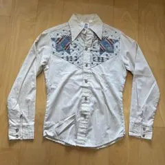 1970s ヴィンテージ　ケニントン　ウエスタンシャツ　キルティング切り替えし