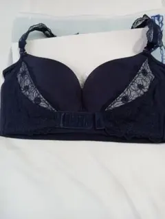 ロザブルーナイトブラ、ショーツセット