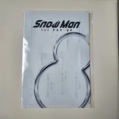 Snow Man 1st Pop Up 台北限定ミニポスター Lホルダー セット
