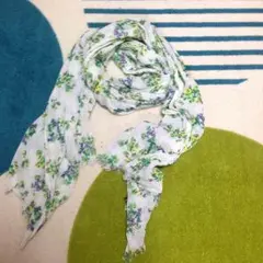 コムサイズム 花柄ストール