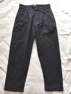 ジルサンダー XUniqlo 1タックグレーウールパンツ７６ｃｍ