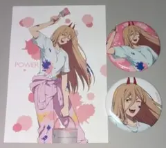 チェンソーマン　パワー　缶バッジ　ペインター