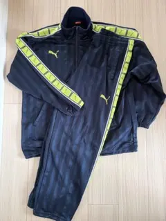 PUMA ジャージ上下セット グリーン