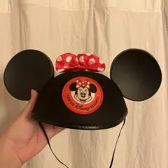 ディズニーランド ミニーマウス帽子 被り物 カチューシャ