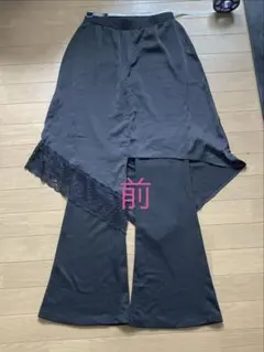 ZARA TRAFALUC ブラック アシンメトリックスカート S/Mのサムネイル