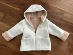 アプレレクール　フード付きコート 100cm