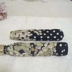 Christian Dior 折りたたみ傘 花柄 ドット柄のサムネイル