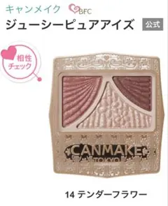 CANMAKE キャンメイク ジューシーピュアアイズ 14 テンダーフラワー