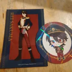 あんスタ エレメント 五奇人 アニカフェ 特典ブロマイド コースター　朔間零