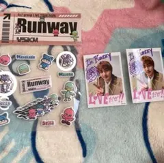 小島健 Aぇ!group ミニフォトセット ぷくぷくシール Runway