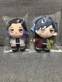 鬼滅の刃　ぷりぬいたっちどりーむみに 富岡義勇　胡蝶しのぶ