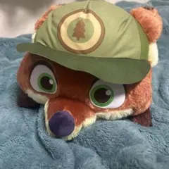 ニックワイルド 赤いほっぺ 寝そべり スーパーラージキッズぬいぐるみ ズートピア