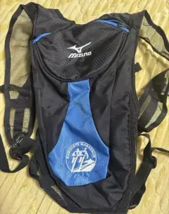 Mizuno スポーツ用バックパック 黒/青