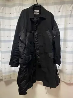 Sacai SCM-035 モッズコート サイズ2 ネイビー/カーキ - メルカリ