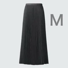 UNIQLO:C プリーツロングスカート ダークグレー