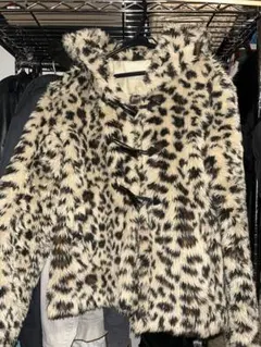 レオパード柄/ヒョウ柄 ファーコート