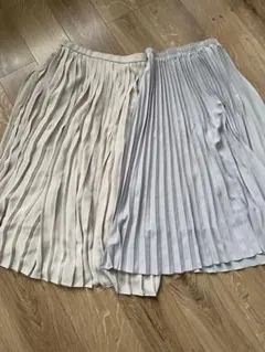 プリーツスカートセット