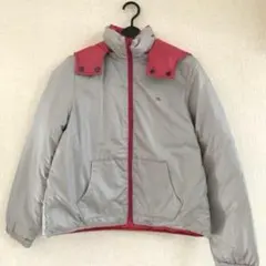 アーノルドパーマー　ダウンジャケット　リバーシブルダウン　グレー　ピンク