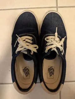VANS オーセンティック TC7H ネイビー US8 キャンバススニーカー 