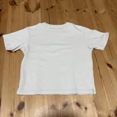 ホワイト クルーネック Tシャツ 100cm