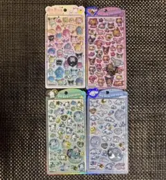サンリオ うるちゅる POP SEAL サンリオ キャラクターズ4枚セット