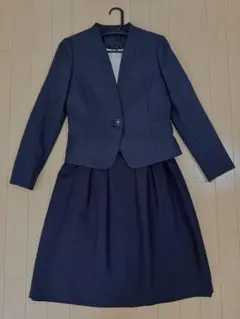 ネイビー ジャケットとワンピースのセット　9号