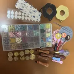 シーリングスタンプとワックスセット