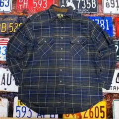 な*つ様 FIELD & STREAM ヘビーネルシャツ チェック柄 古着　サイ