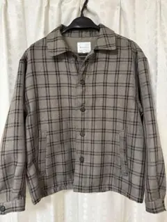 THE SHOP TK チェック柄 ジャケット Lサイズ