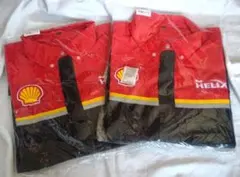 ✿新品未使用　昭和シェル石油 半袖シャツ LLサイズ 2枚セット　希少品レア