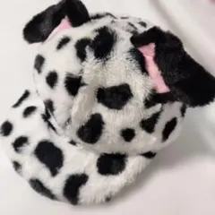美品 101匹ワンちゃん　ファーキャップ　ファンキャップ　カチューシャ　被り物