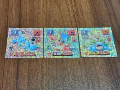 ポケモン最強シール烈伝 アマダ カメックス シール 3枚セット - メルカリ