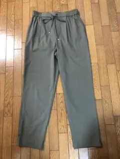 ワールド♡DRESKIP♡カジュアルパンツ ♡カーキLサイズ