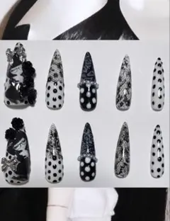 ブライスドール ネイルチップ バレエコア ドット ウィッシュコア ガーリー