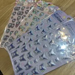 正規品 即購入　サンリオぷくっとシール 4枚セット キティちゃんクロミ