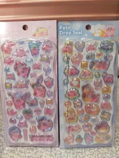 プチドロップシール　カービィ　２枚セット　正規品