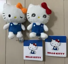 新品　サンリオ いろいろ表情 マスコット ぬいぐるみ ハローキティ タグ付き