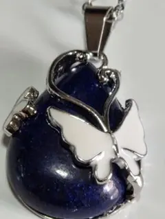 12月誕生石　幸運を運ぶ聖なる石✨天然石 ラピスラズリペンダントトップ