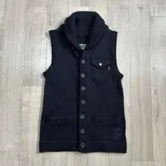 archive G-STAR RAW ショールカラー ニットベスト XS Y2Kのサムネイル
