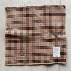 【新品】　バーバリーリバーシブルチェック柄ハンカチ25×25