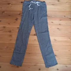 千鳥柄スキニーパンツ