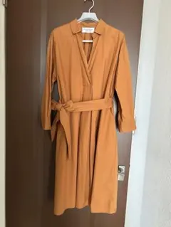 ナノユニバース　シャツワンピース 長袖