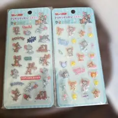 トムとジェリー　ぷくぷく　シール　セット　新品　未開封