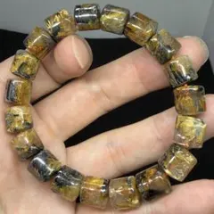 まもなく閉店 302 ゴールド タイチン ルチル クォーツ 金針 大玉 | Mercari
