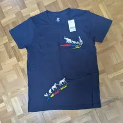 グラニフ　Tシャツ ブラック 動物 SSサイズ
