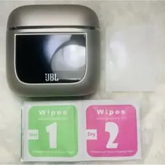 美品フィルム付き JBL TOUR PRO2 シャンパンゴールド 充電ケース　①